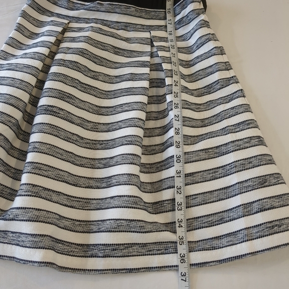 41 Hawthorn mixed media striped sleeveless black and white dress, size M - Picture 7 of 11